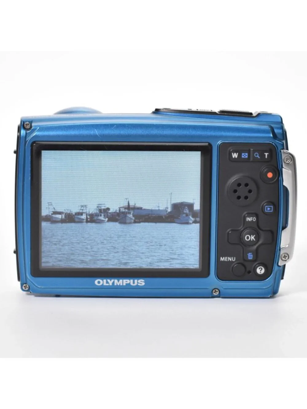 Olympus Stylus Tough 3000 Digital Camera 12MP 3.6x Zoom HD Video 32GB Box Blue